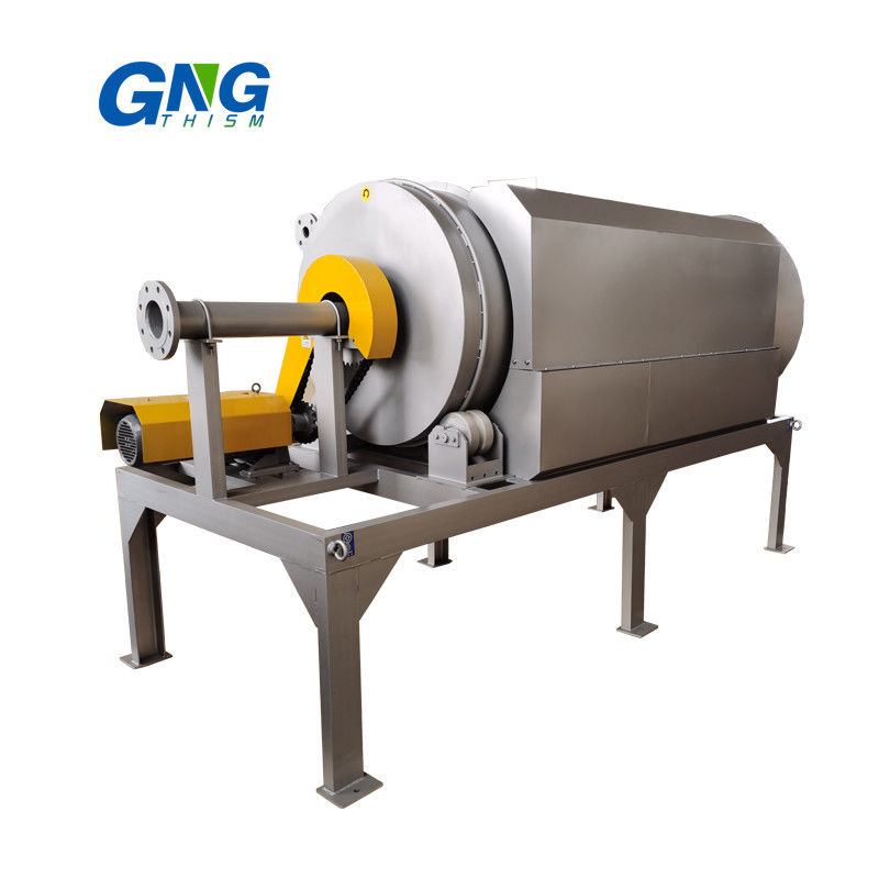 Stainless Steel Internal Feed Rotary Drum Filter For Wastewater Treatment