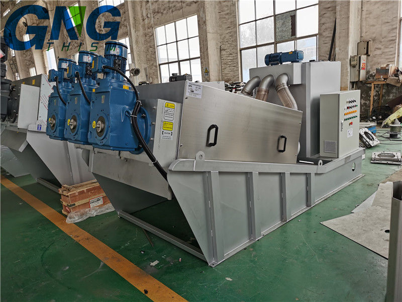 Screw Press Dewatering For Paper Pulp Industry