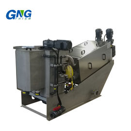 SS316L 2.4m3/H Screw Press Volute Sludge Dewatering Machine