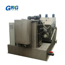 Wastewater Screw Sludge Dewatering Machine For Livestock Processing Plant Sewage