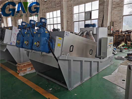 Iso9001 Sludge Dewatering Screw Press Machine Machine For Lime Disposal