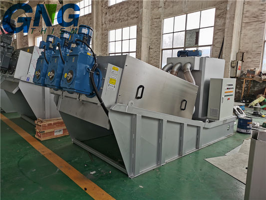 Iso9001 Sludge Dewatering Screw Press Machine Machine For Lime Disposal