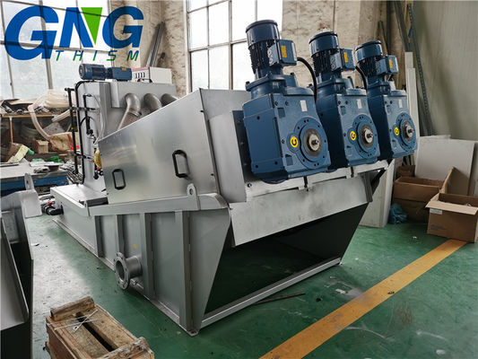 Wastewater Volute Press For Sludge Dewatering