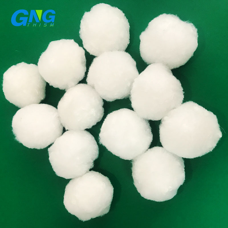 Washable Elements Polyester Fiber 50*50mm Swimming Pool Filter Media