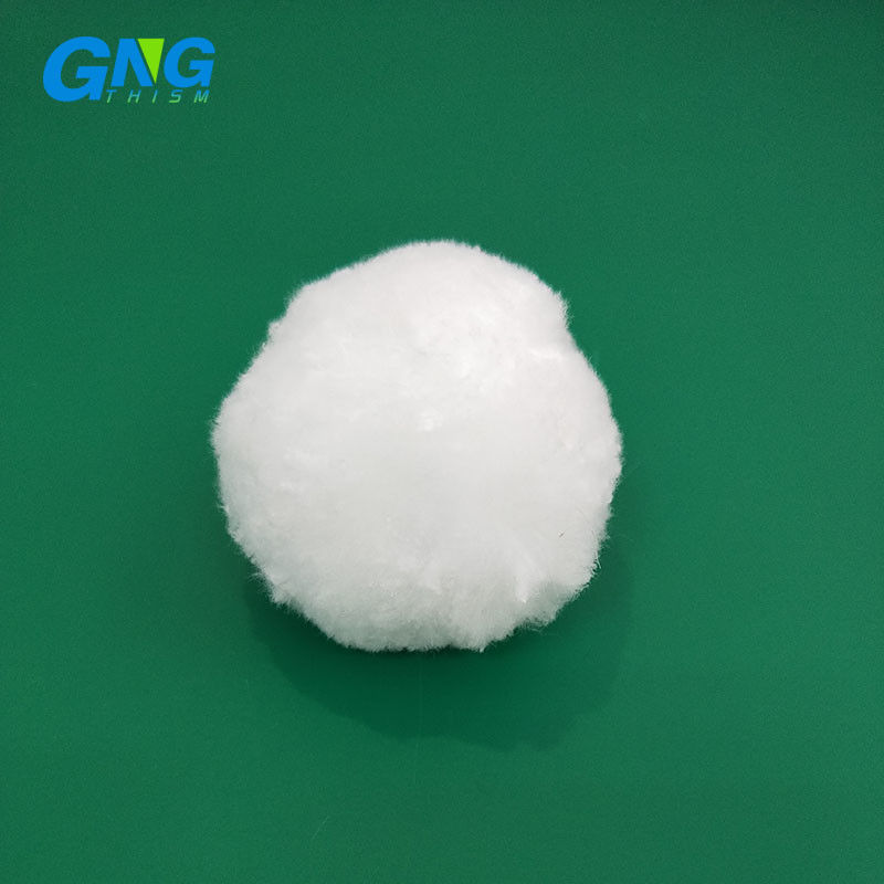 Large Mud Interception Swimming Pool Filter Media / Polyester Fiber Ball