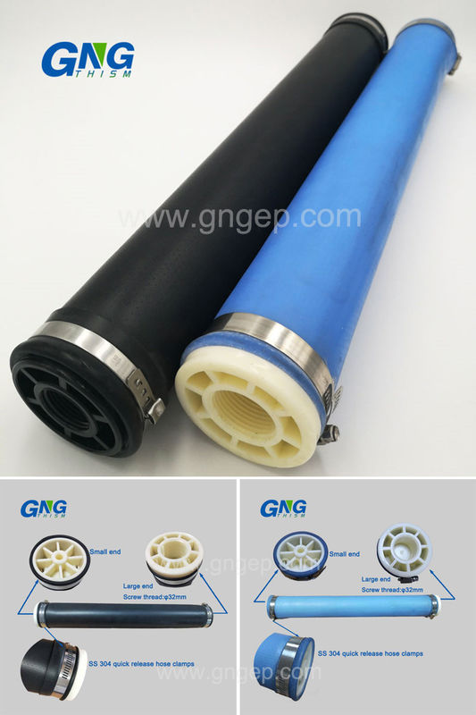 NPT Male Thread EPDM Aeration Wastewater Fine Bubble Tube Diffuser