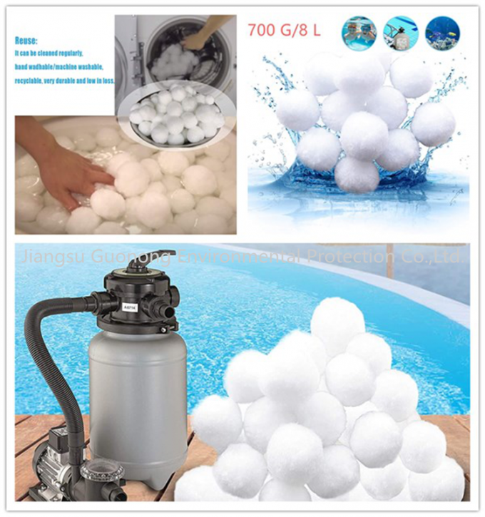 Integrated Circuit Water Treatment Modified 30mm Fiber Ball Filter